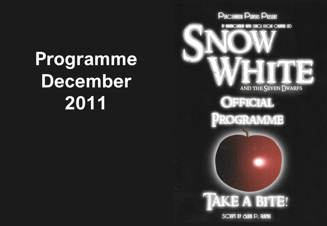 Programme:Snow White and the Seven Dwarfs 2011